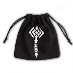 // SAC À DÉS MARTEAU NOIR AVEC APPLIQUÉ QUI BRILLE DANS LA NUIT